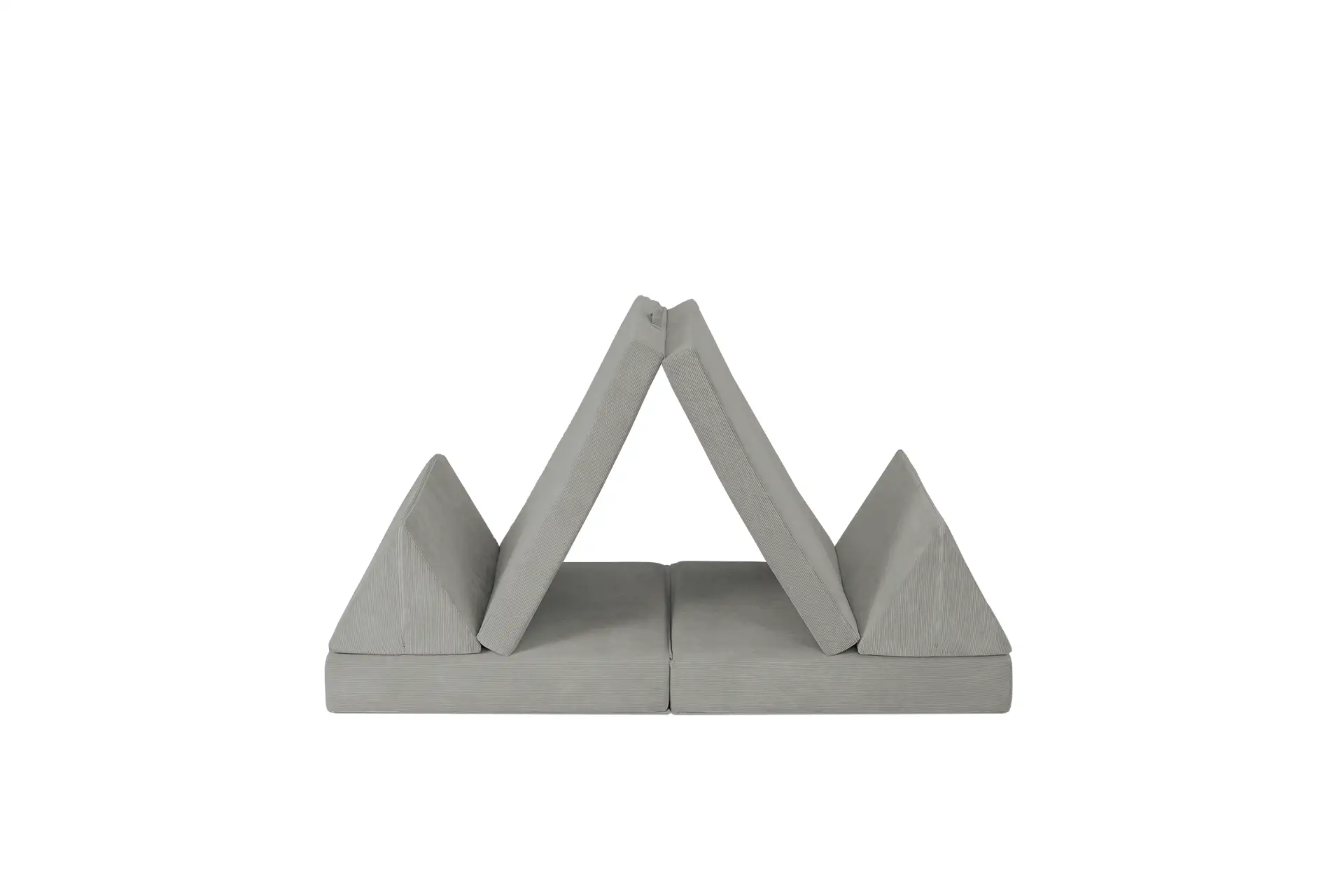 ELVI Spielsofa Cord Volcano Smoke