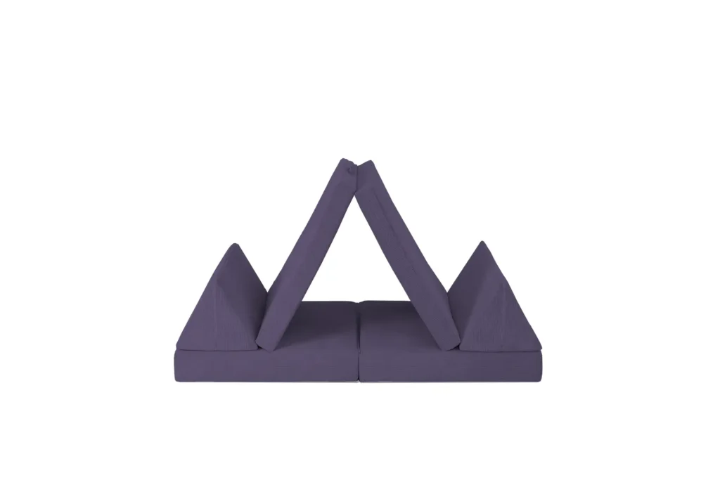 ELVI Spielsofa Cord Purple Dragon